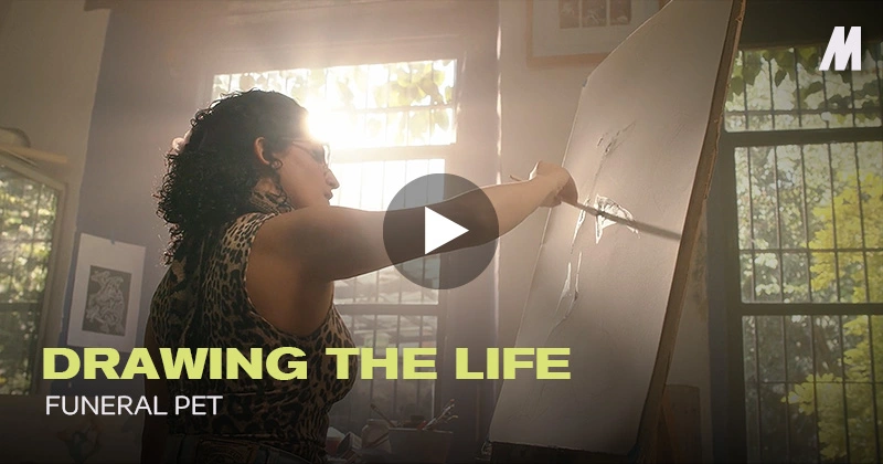 Figallo Funeral Pet Drawing the Life · Agencia de Publicidad en México